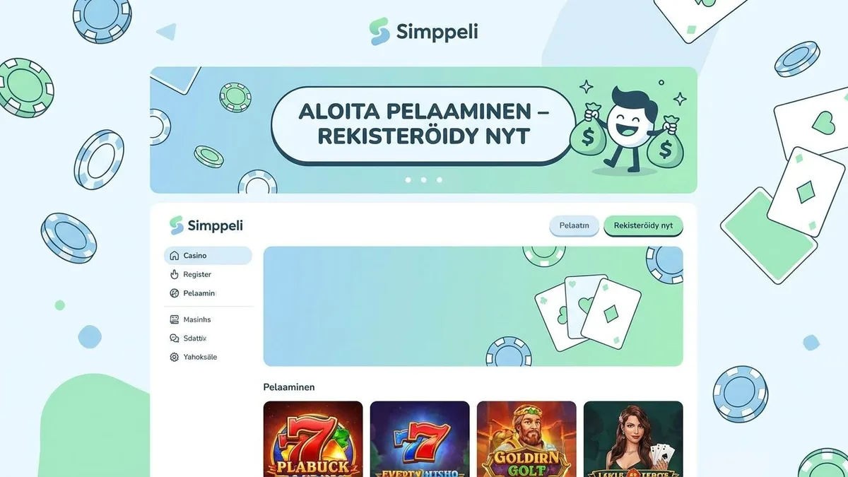 Rekisteröidy bonuksen kanssa